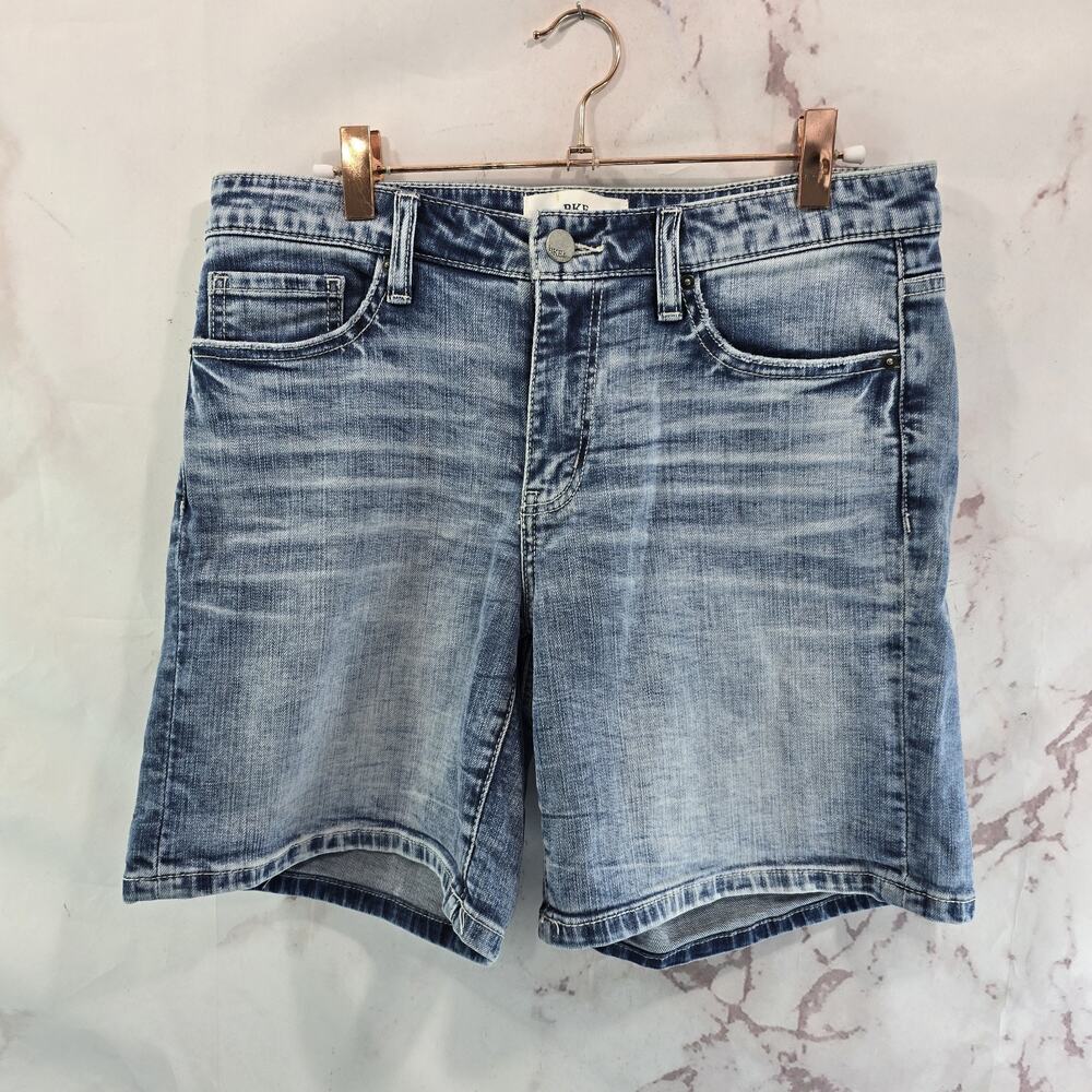 BKE Shorts Womens 28 High Rise Denim Jean Stone Wash Payton Light Acid Stone